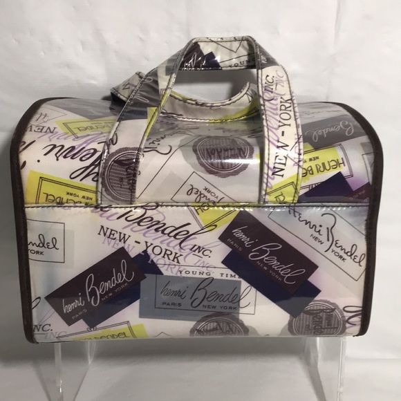 Henri Bendel Heritage Train Case Toiletry Cosmetic Case - Picture 3 of 12